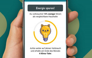 CO2 und Energie sparen - Klima-Taler sammeln