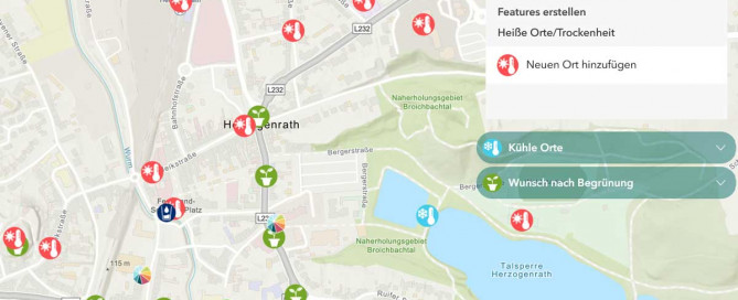 Entdecken, eintragen, mitgestalten – auf der interaktiven Klima-Map