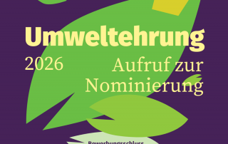 Umweltehrung 2026