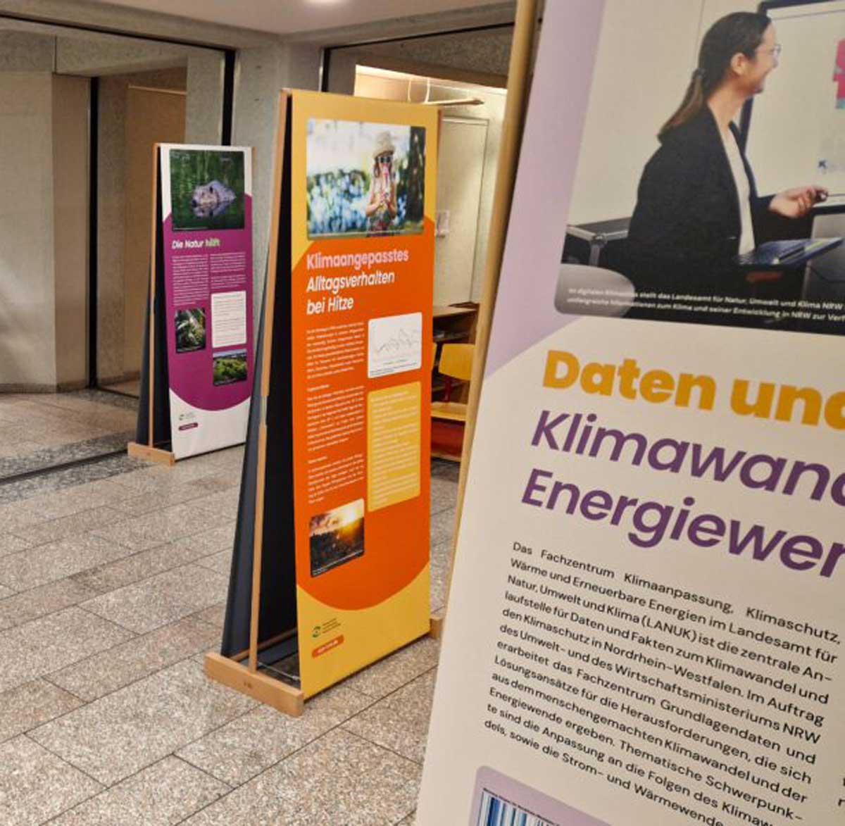 Wanderausstellung „Klima im Wandel“